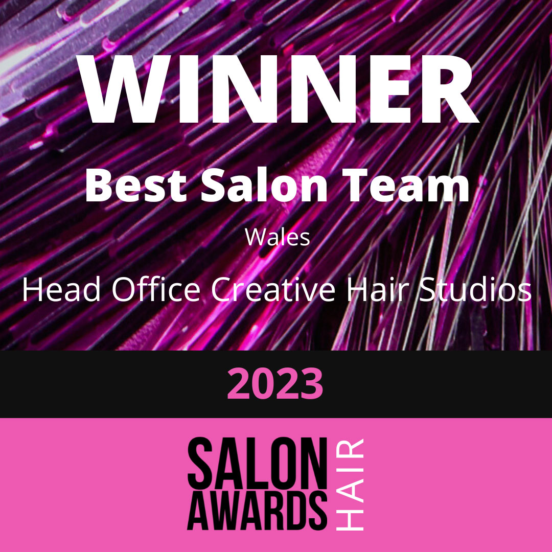 Winner - Best Salon Team Wales at Hair Salon Awards 2023